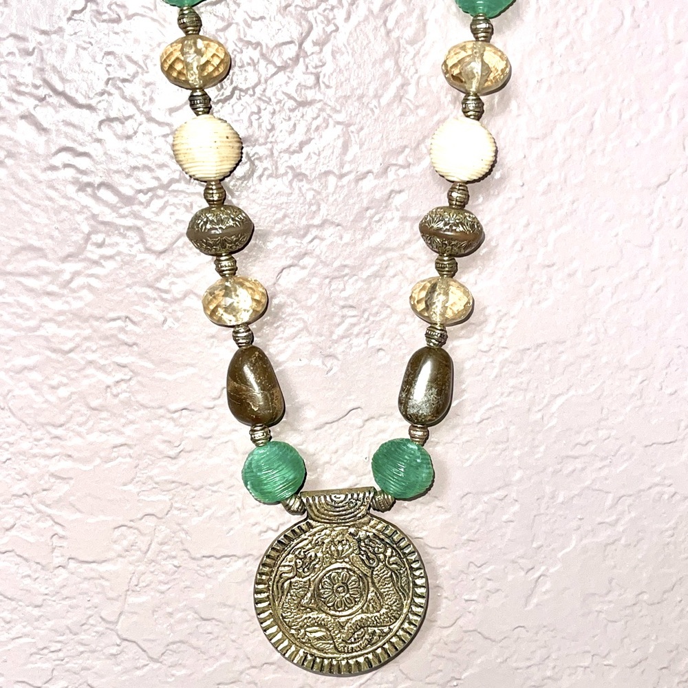 Beautiful Aztec Beaded Necklace